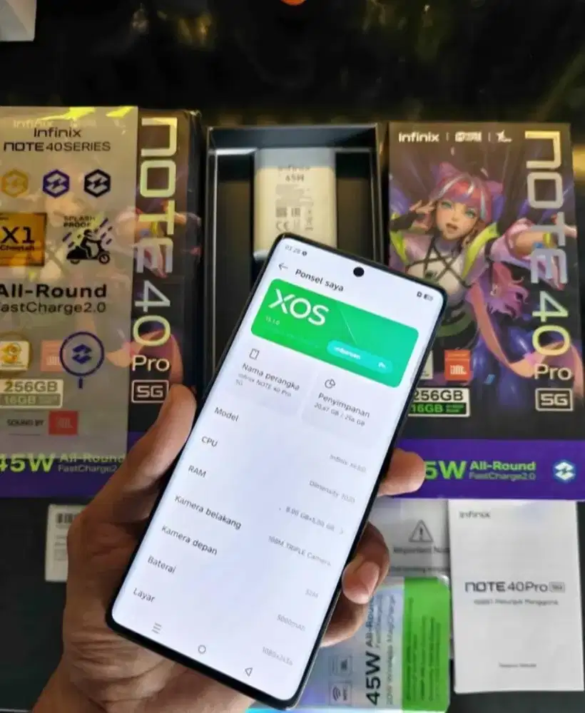 INFINIX NOTE 50 PR0 5G 8/256 GB • BISA TUKAR TAMBAH