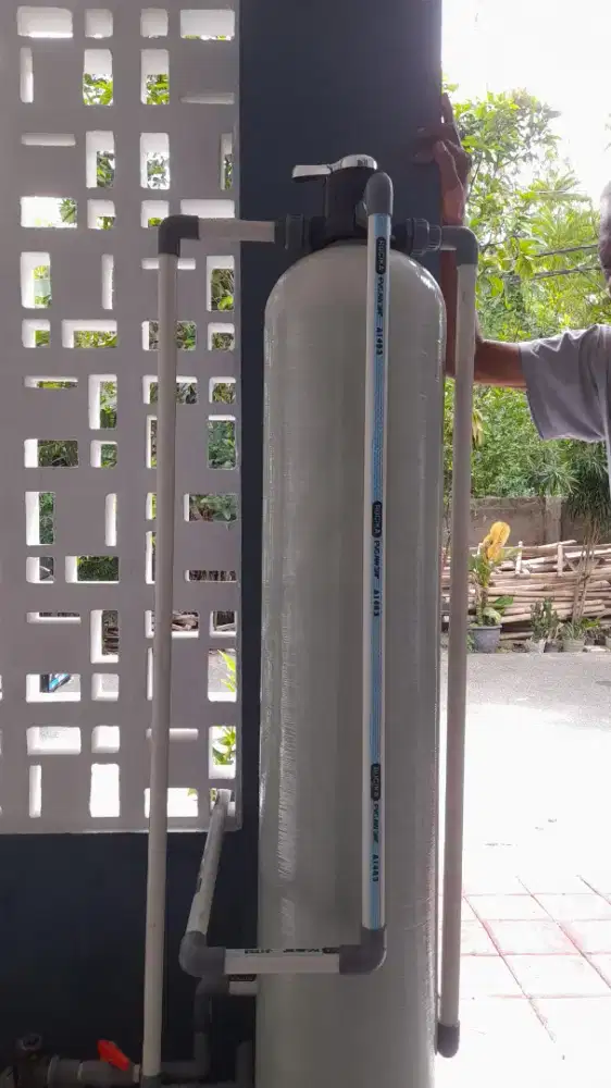 Sepaket penyaring air keruh, berminyak, bau.