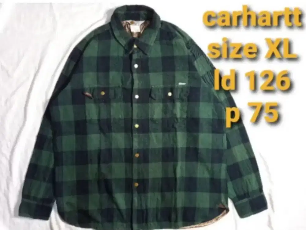 Kemeja flanel carhartt