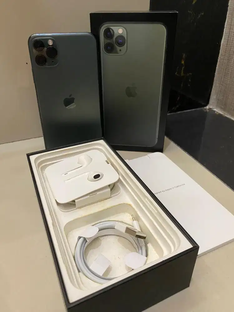 Iphone 11 pro max 256G bh87% INTER ORIGINAL / no OEM  IME AMAN JAYA