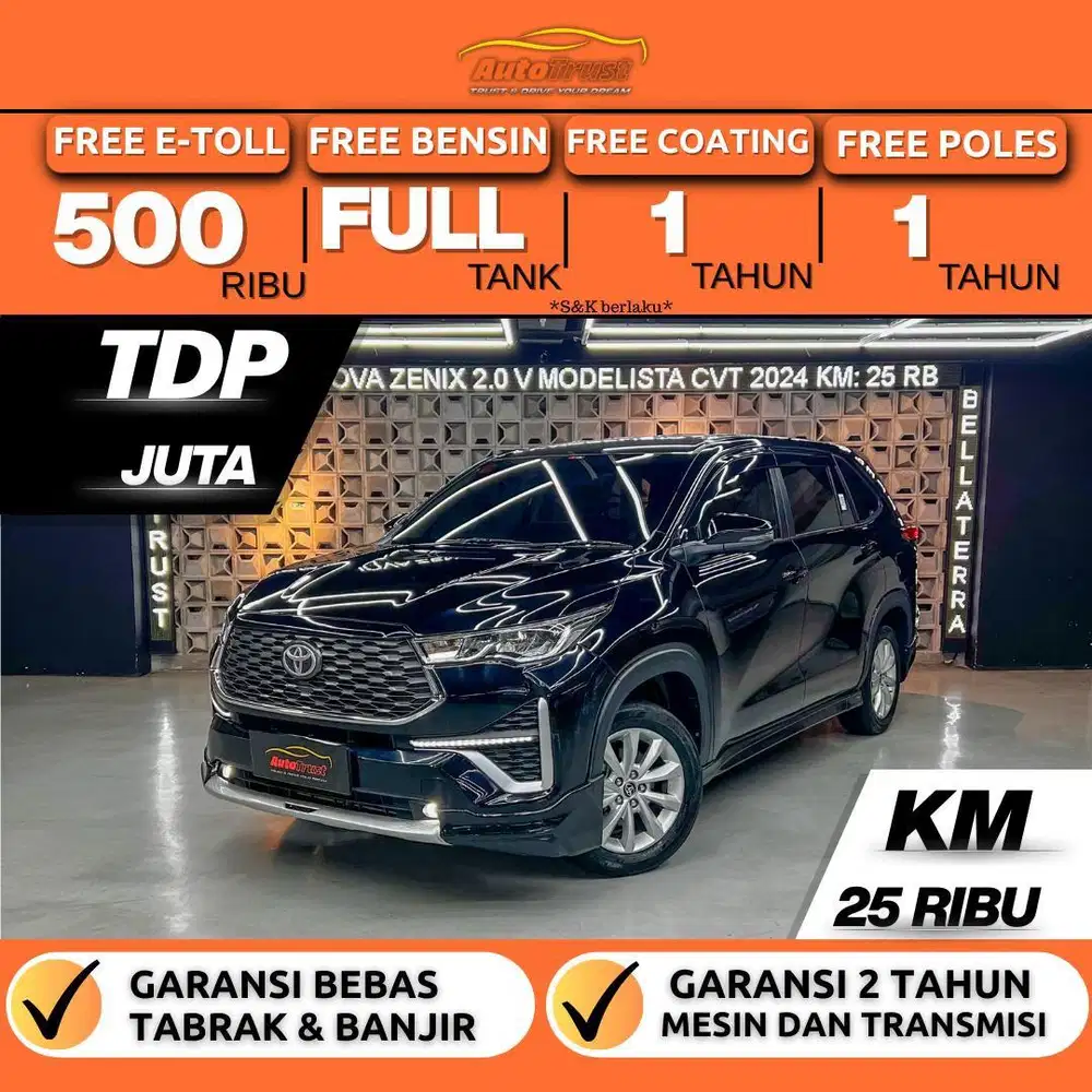 CASH 385 JT Toyota Innova Zenix V 2.0 Cvt A/T Nik.2024