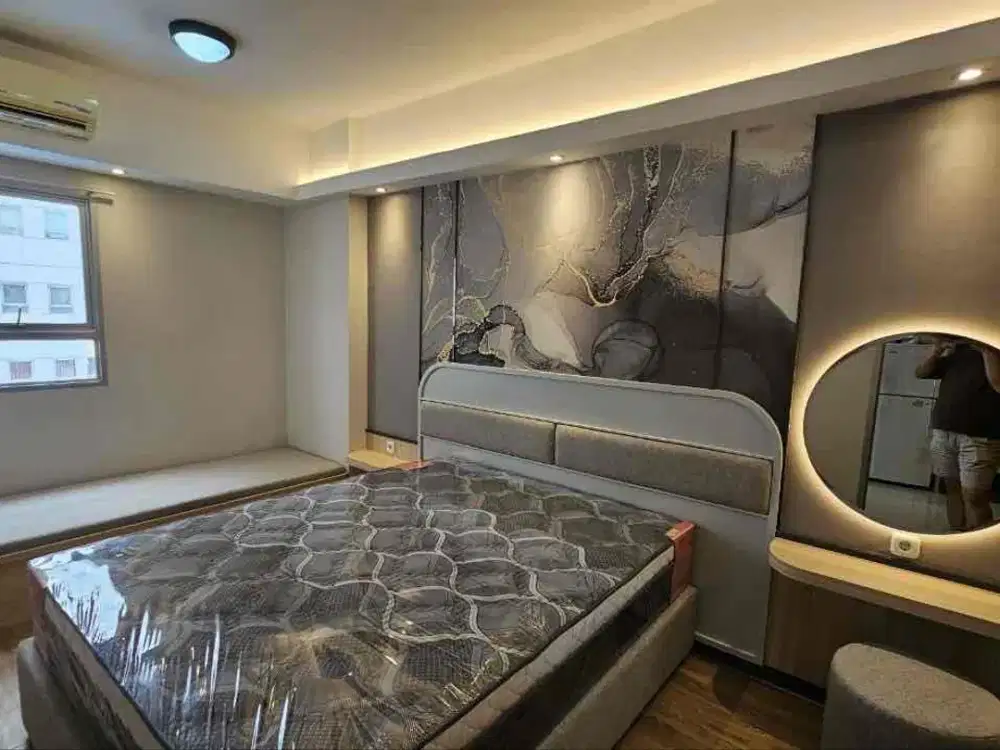 Furnish mewah‼️Apartemen Puncak permai 2 BR jadi 1BR