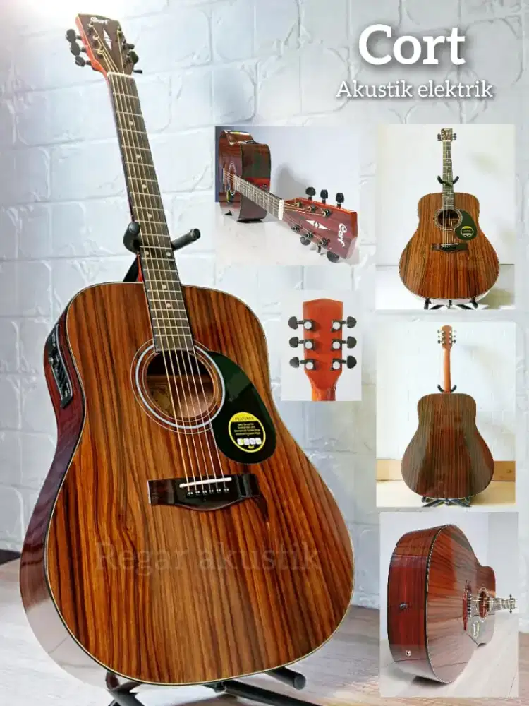 Gitar akustik elektrik cort
