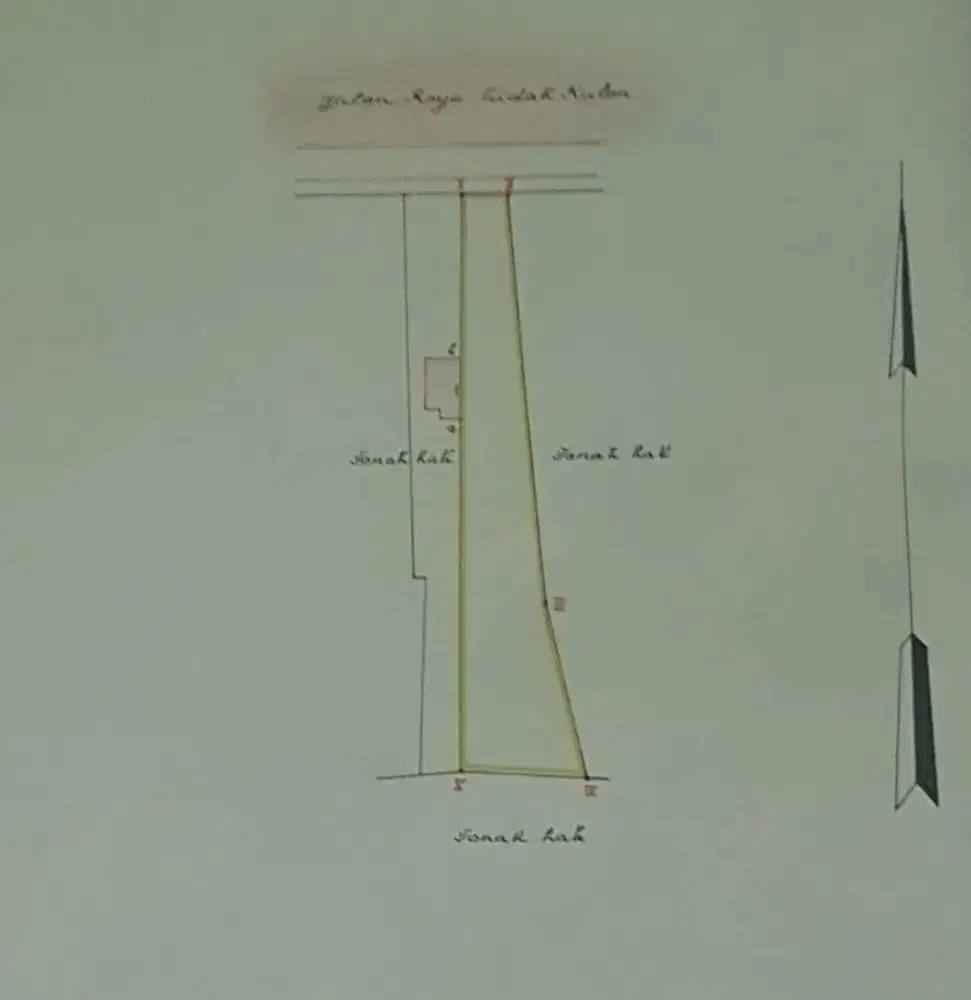Lahan Nol Jalan Raya Menganti