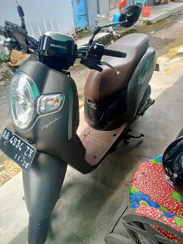 Scoopy THN 2019 plat AB sleman