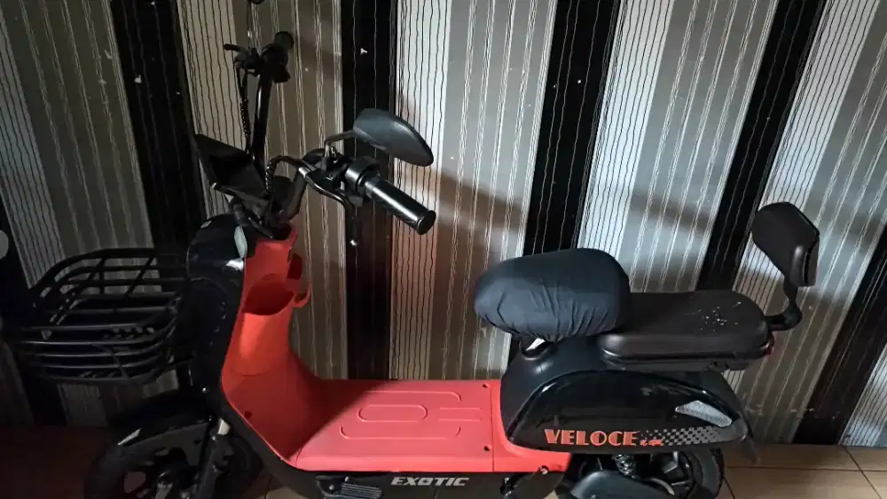 SEPEDA LISTRIK EXOTIC VELOCE 15 HITAM MANIS