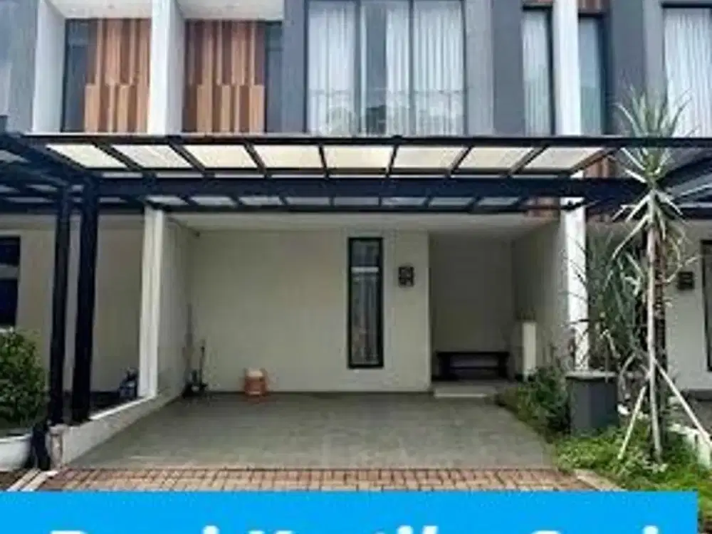 Rumah 2 Lantai Semi Furnished Siap Huni di U Ville Bintaro Jaya SC-17576