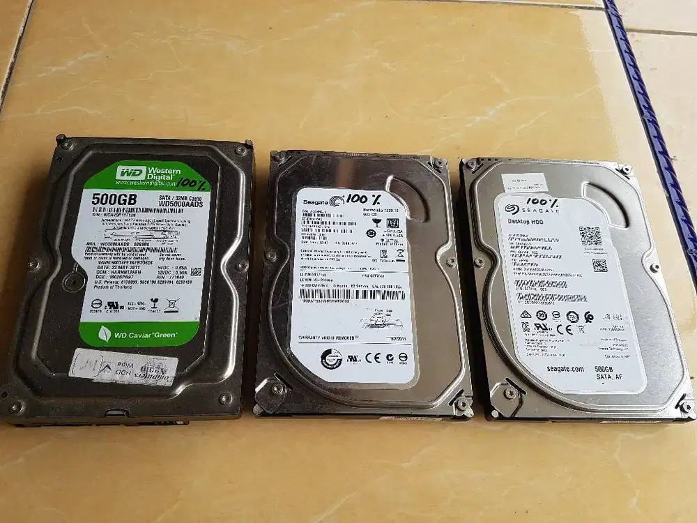 Aneka Harddisk 500gb Sehat 100%