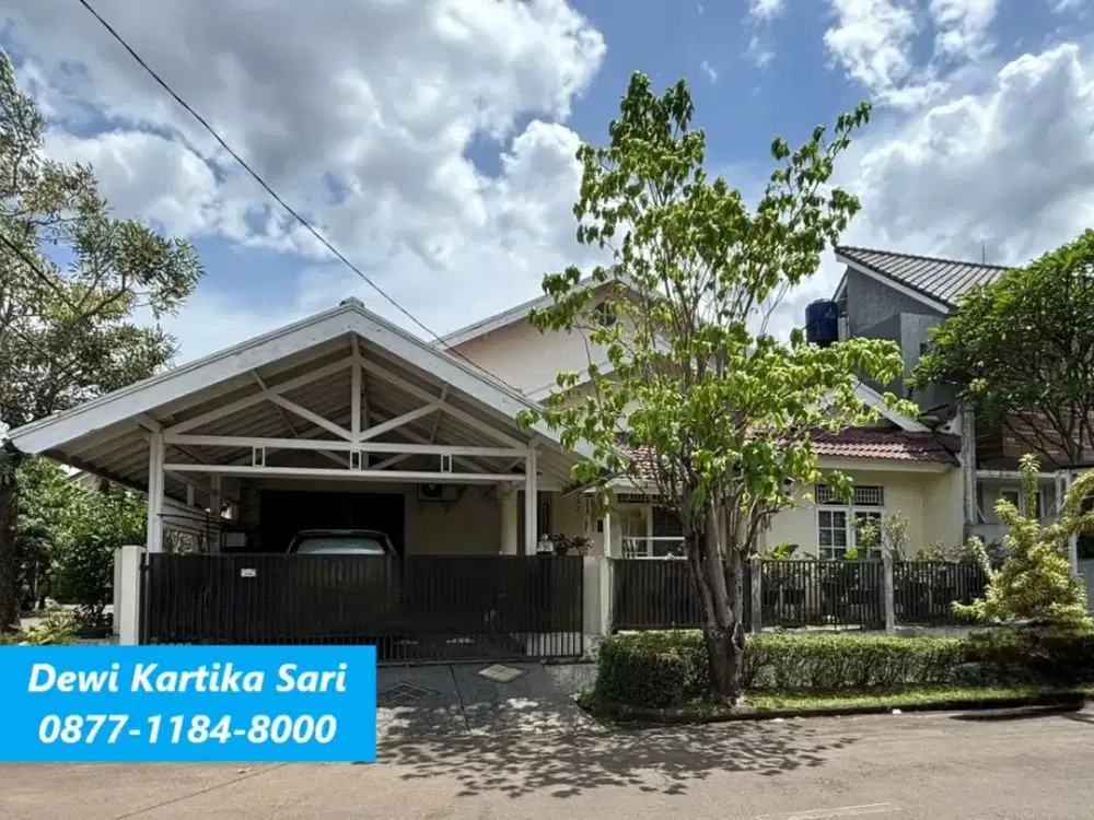 HOT SALE Rumah 1 Lantai Jalan Lebar Posisi Hook di Sektor 9 Bintaro AZ-17568