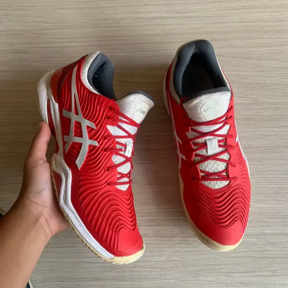 Asics Court FF Novak tennis shoes sepatu tenis sport olahraga 44.5