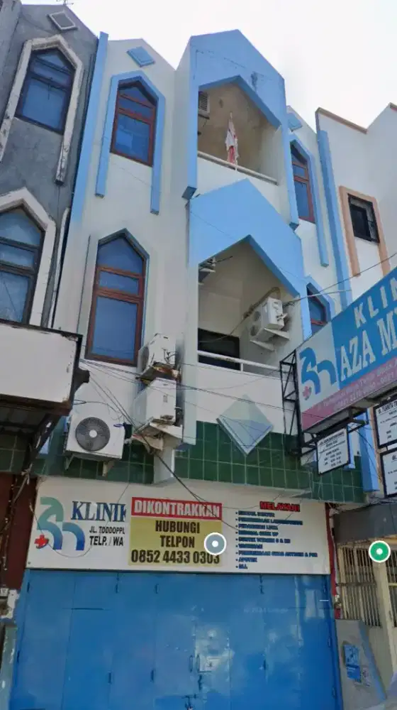 Dikontrakkan Ruko 2 Lantai. Fasilitas Lengkap Siap Huni & Usaha