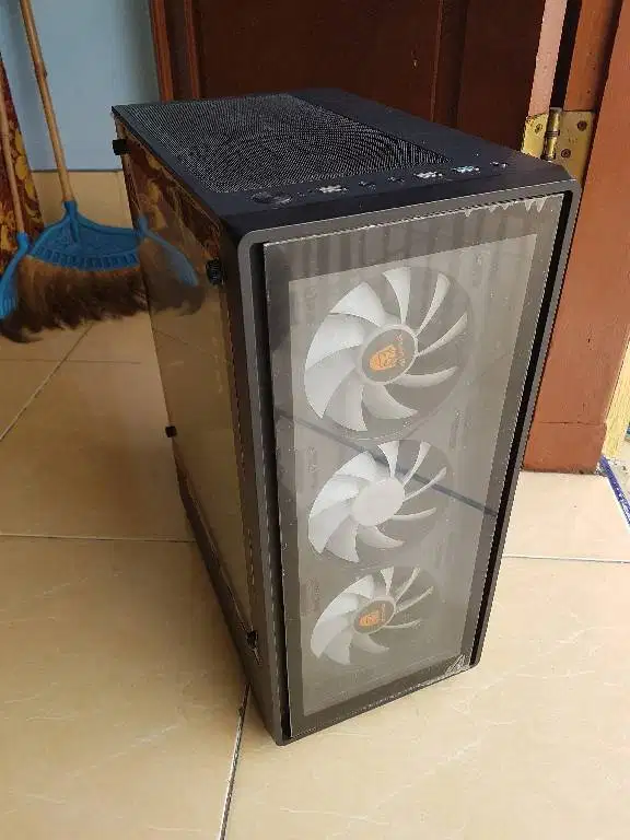 Casing Digital Alliance Oasis Cool Black ATX 4x fan
