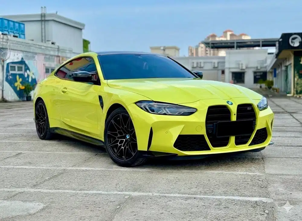 [KM 800 PERAK]BMW M4 COMPETITION IDRIVE 8 YELLOW 2023 #2024