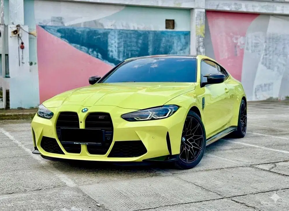 [KM 800 PERAK]BMW M4 COMPETITION IDRIVE 8 YELLOW 2023 #2024