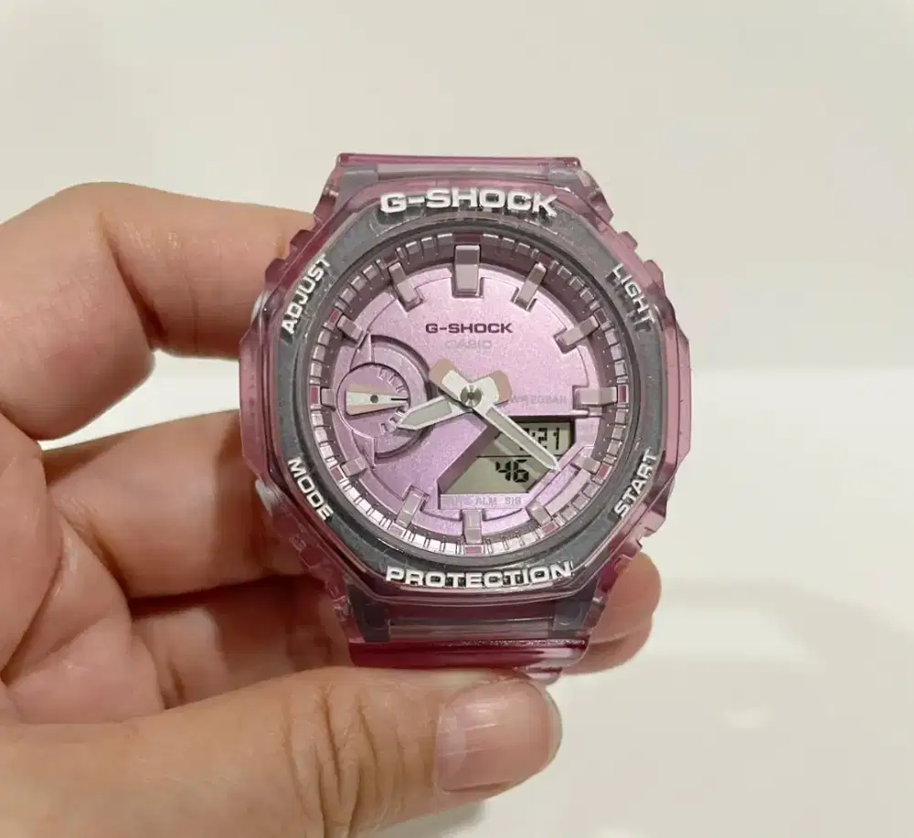 Dijual Cepat ! Jam Tangan Merek CASIO Model Baby G Warna Pink. Asli