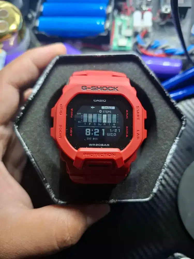 G SHOCK GBD 200 BLUE 2025 A.K.A POWER RANGER MERAHH