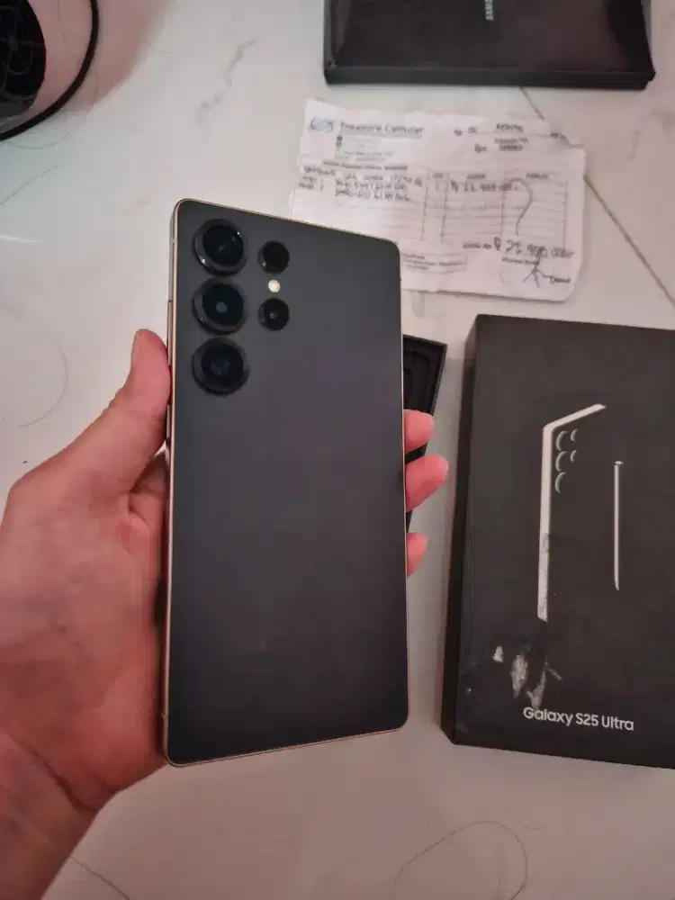 Samsung s25 ultra 12/512GB lengkap mulus no minus ada nota