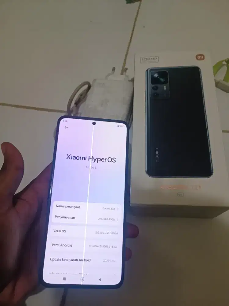 Bu hari ini Xiaomi 12T fullset nominus kecuali garis