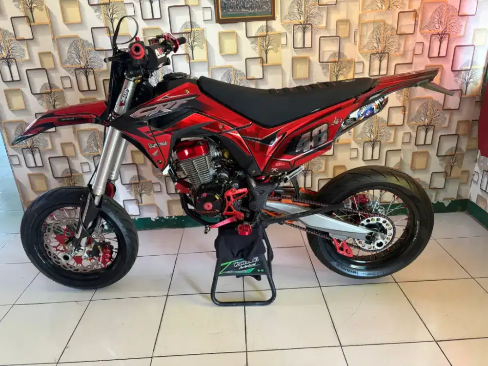 CRF 150L MODEL SUPERMOOTO FULL MODIF