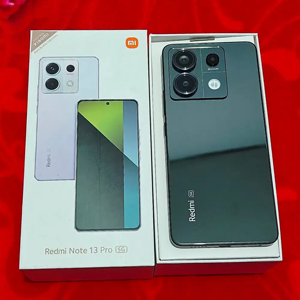 Redmi Note 13 Pro 5G 8/256GB Fullset Mulus