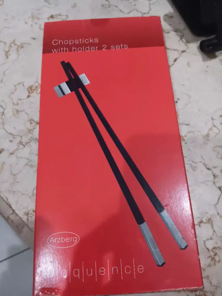 Sumpit Arzberg ( Chopsticks with holder 2 sets)