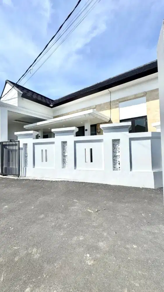 Jual rumah baru lantai 1 di Jl Mahendradatta dkt Buana Raya Denpasar