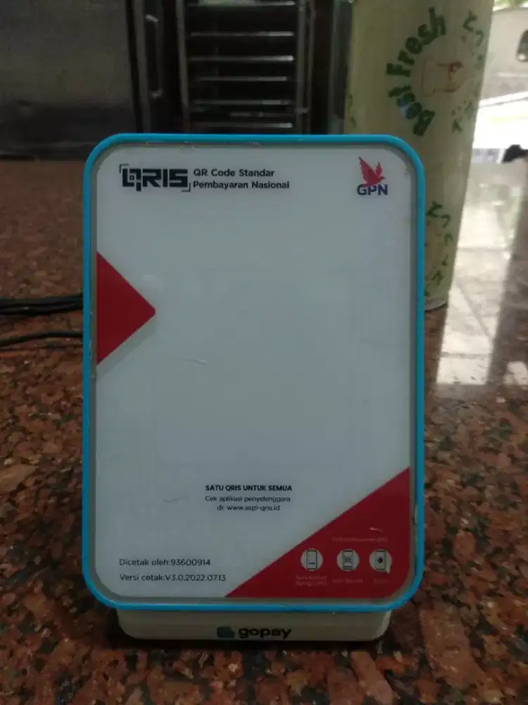 Gopay speaker qris second