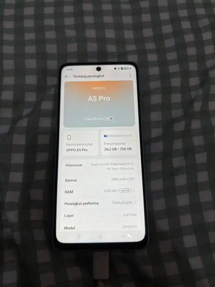OPPO A5 PRO 8/256 MASIH GARANSI