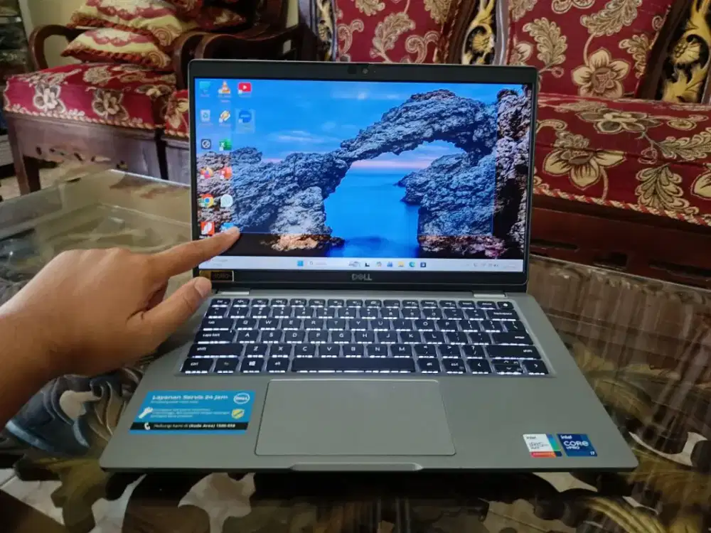 Laptop Dell Touchscreen Core i7 Gen 11 RAM 16GB SSD 512