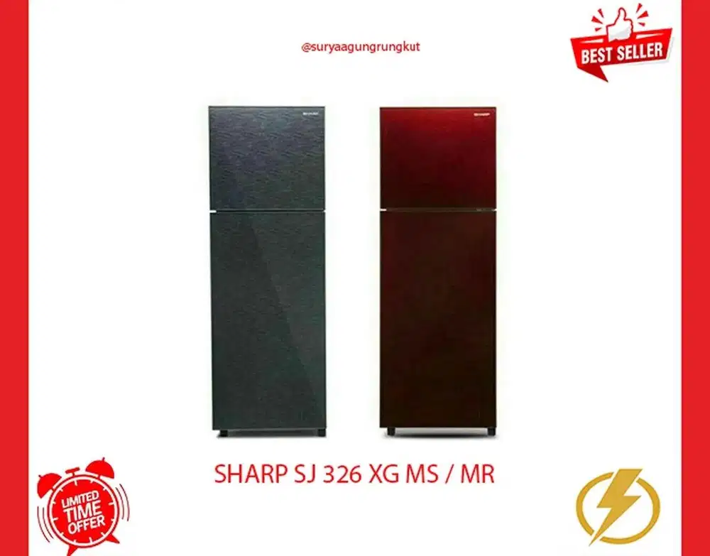 Kulkas sharp 2 pintu