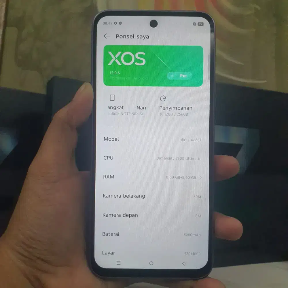 Infinix Note 50X 5G 8/256GB Purple