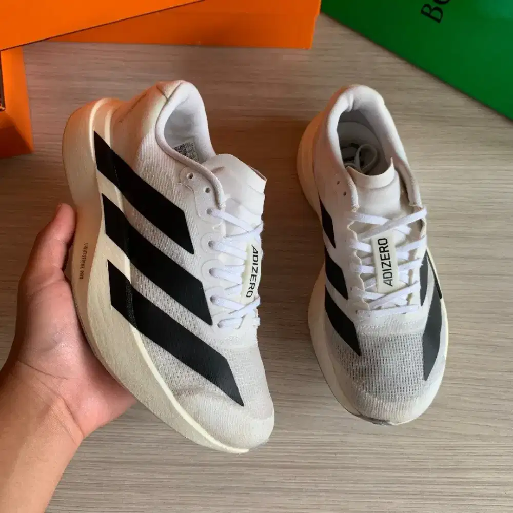 Adidas Adizero Evo SL sepatu running lari sport original second 38