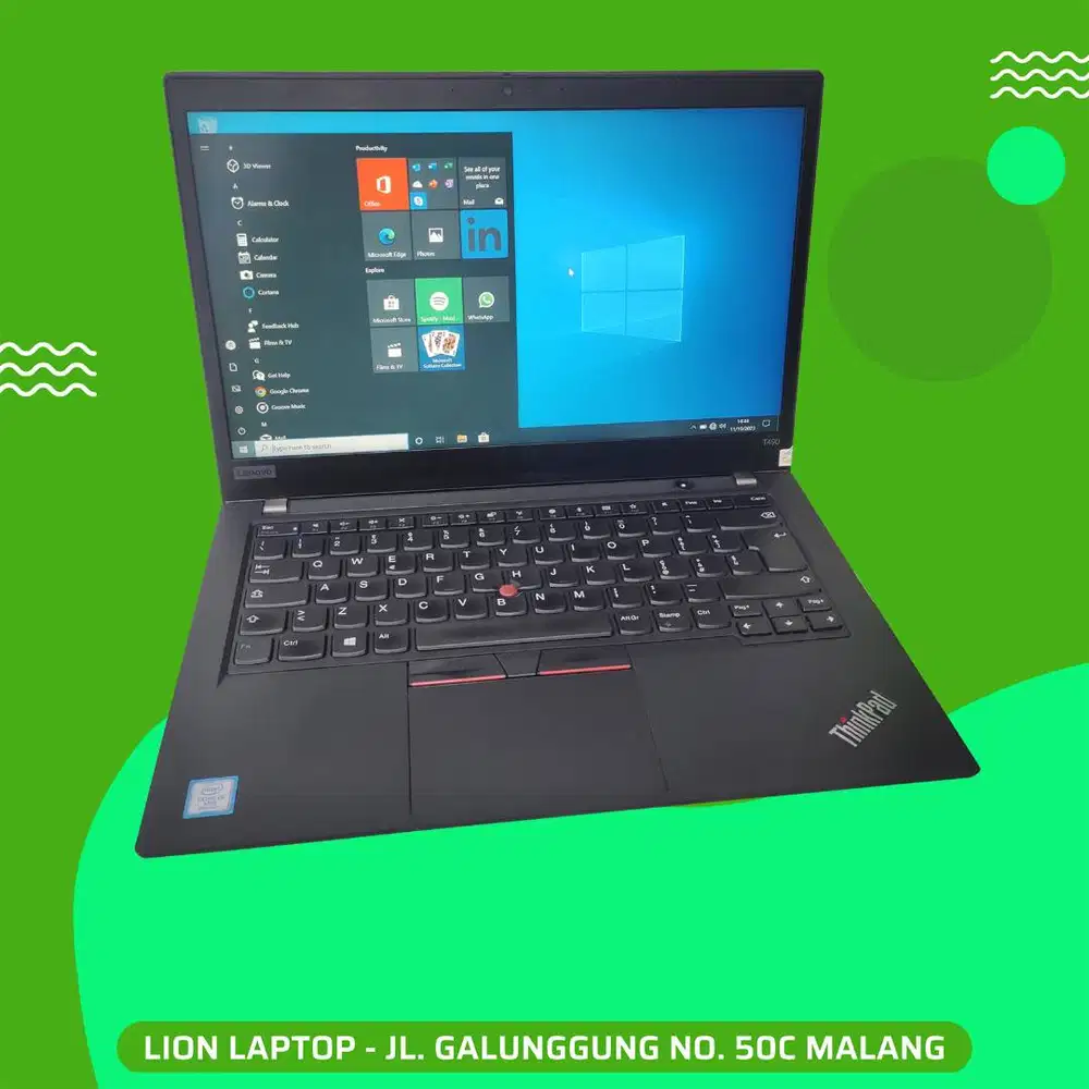 RAM 16GB i5 Gen 8 SSD 256GB Lenovo Thinkpad T490 [21|01]