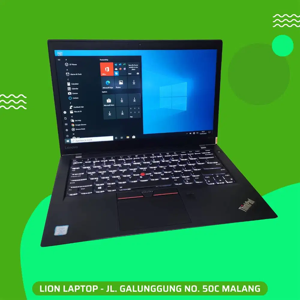 Core i5 Gen 7 RAM 8GB SLIM TOUCHSCREEN Lenovo Thinkpad T470s [21|01]