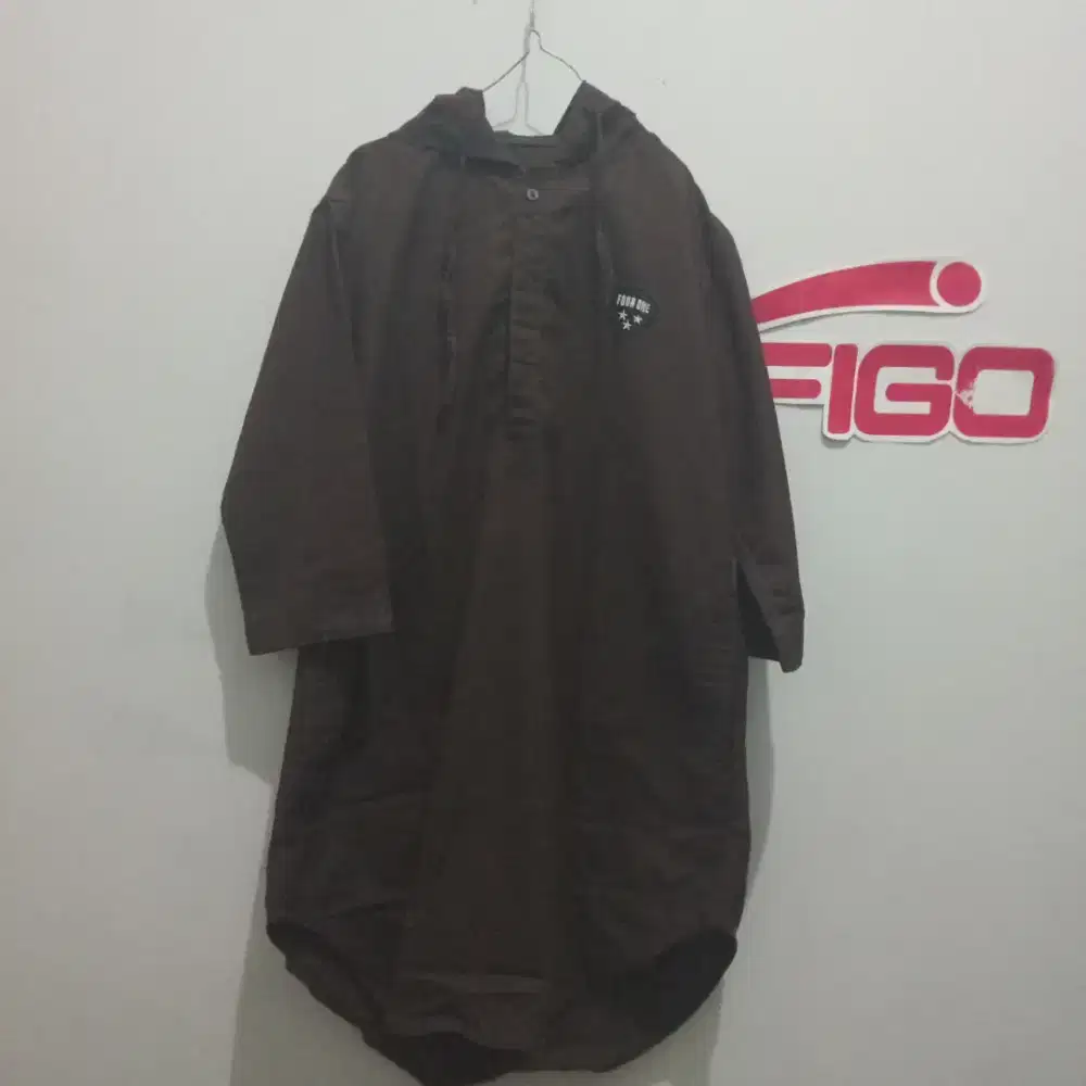Kurta pria hoodie