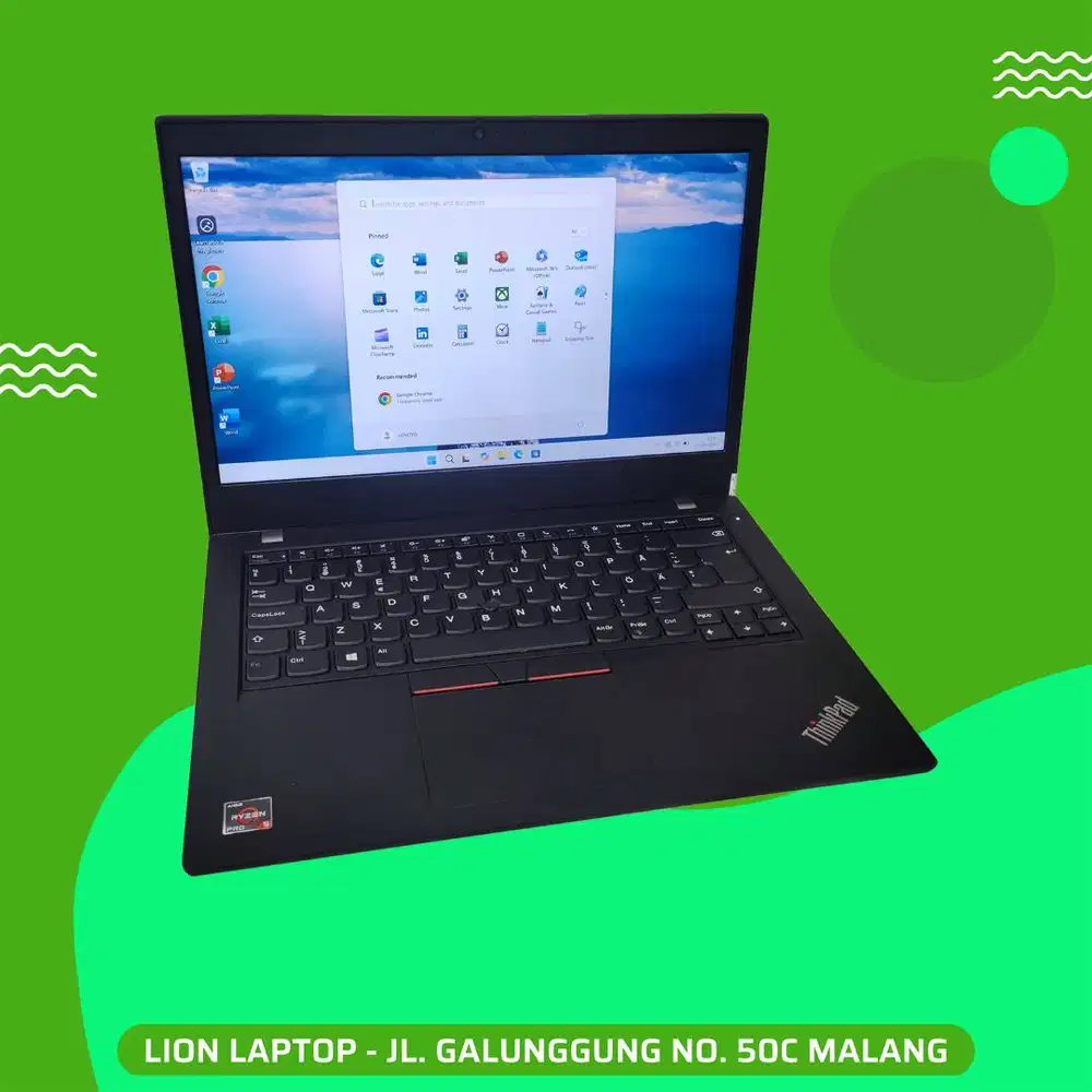 Gaming/Editing AMD Ryzen 5 PRO 8/256 MULUS Lenovo Thinkpad L14 [21|01]