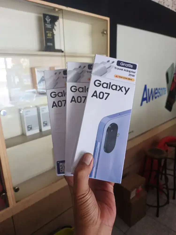 Berminat silahkan WA Samsung Galaxy A07 4/128 Garansi resmi 1thn