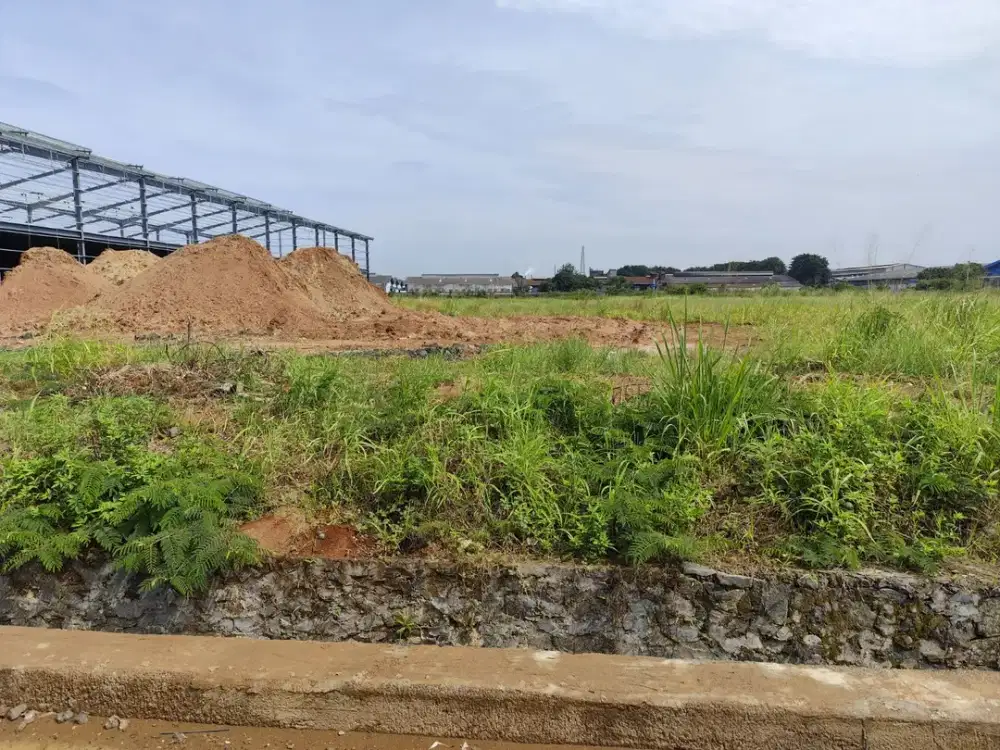 DI JUAL CEPAT! tanah darat siap bangun luas 2hektar pasar Kemis Tangerang