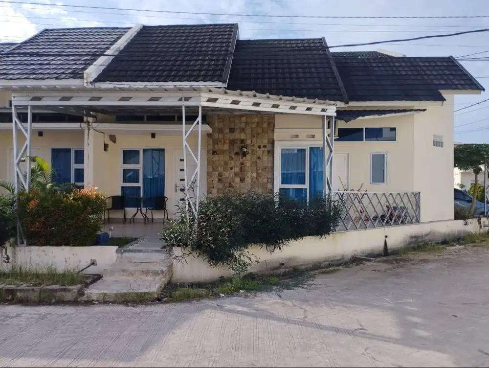 Rumah di sewakan di Komplek Green Center Park Palembang Depan Masjid