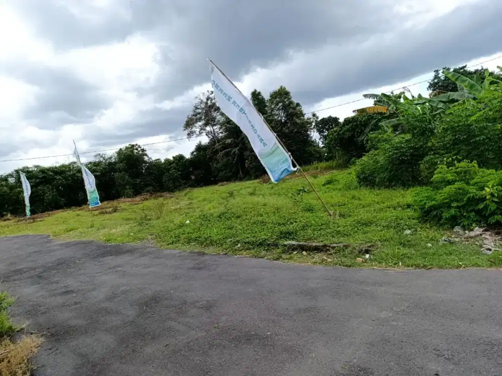 Tanah SHM Purwomartani  100 Meter Jalan Raya