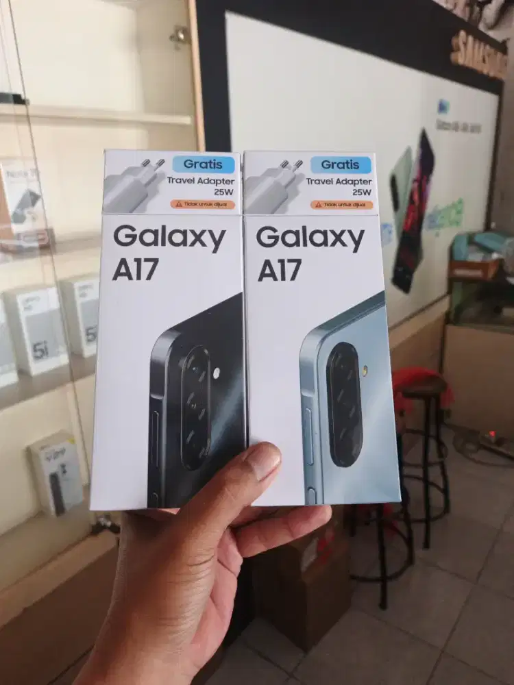 Berminat silahkan WA Samsung Galaxy A17 8/256 Garansi resmi 1thn