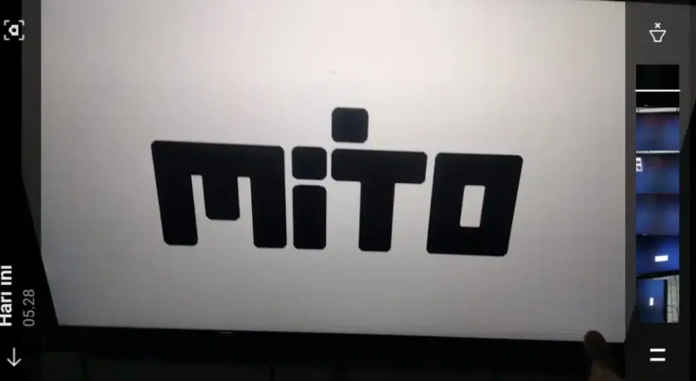 tv mito led 17in batangan lcd ori normal mines dikit klik aja net hrga