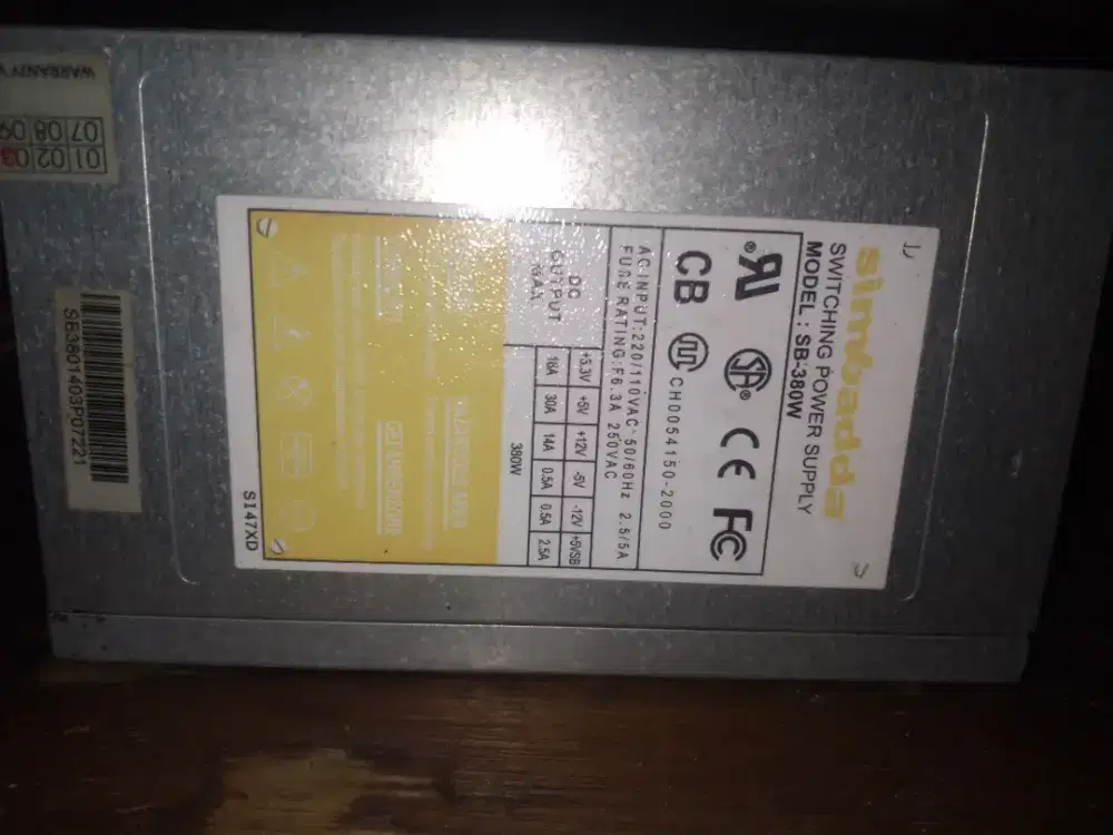 Power supply simbada sw380