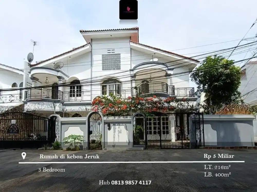 Dijual Rumah di Kebon Jeruk