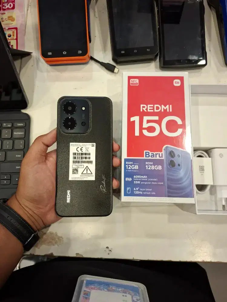 Redmi 15C NFC | RAM hingga 12GB | Baterai 6000mAh | 1 Jutaan