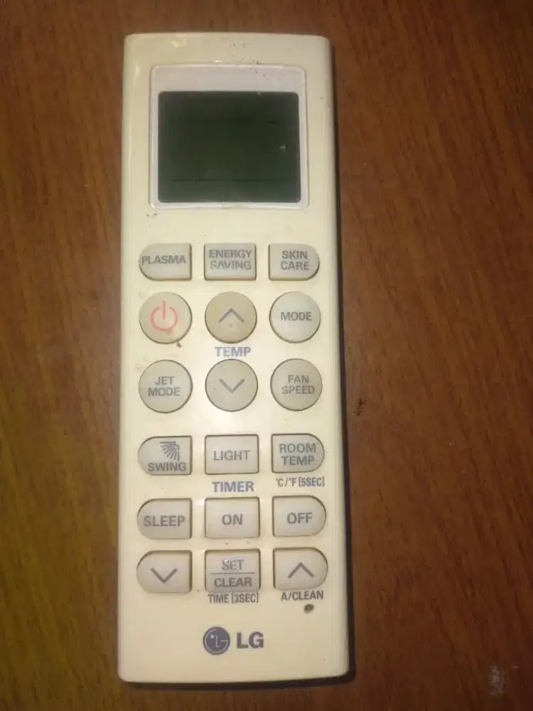 Remote control AC LG