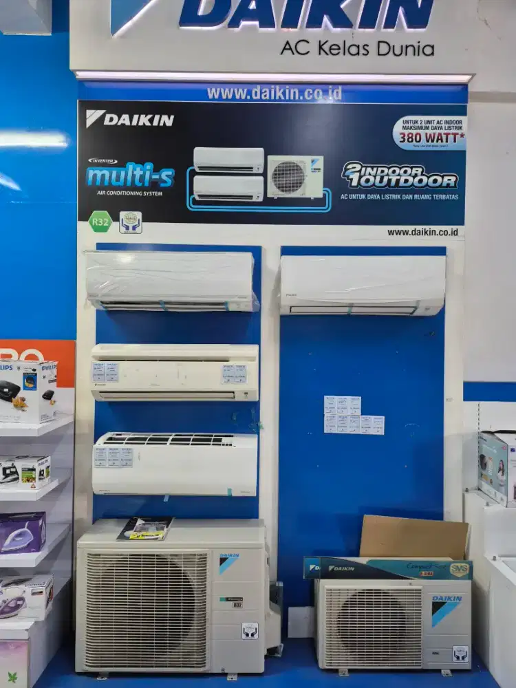 AC DAIKIN PROMO CREDIT BUNGA 0% FREE 1KALI CICILAN