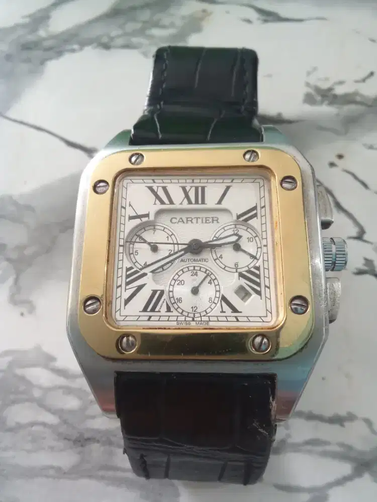 jam tangan Cartier santo