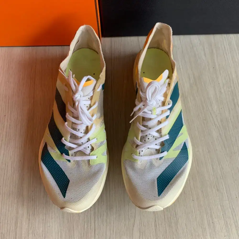 Adidas Adizero Takumi Sen 8 sepatu running shoes lari second size 43