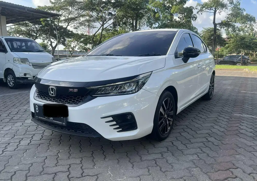 Honda City Hatchback RS CVT 2021 Putih Bagus Termurah